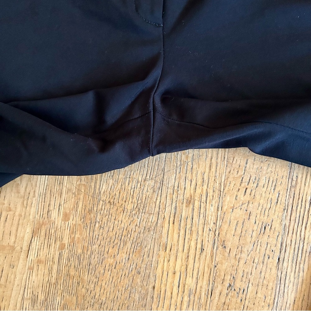 Elie Tahari Nordstrom Exclusive Black Cropped Skinny Ankle Trousers Pants sz 12 - Picture 4 of 10